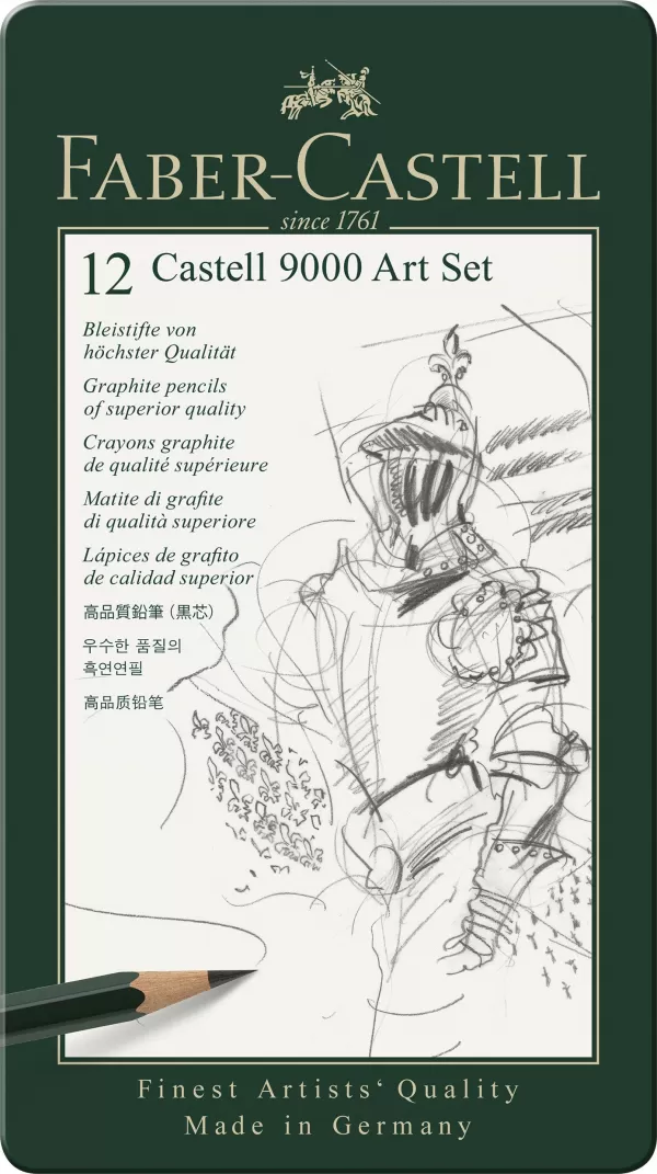 Set arta 12 buc creion grafit castell 9000 Faber-Castell-1-IMG-slider