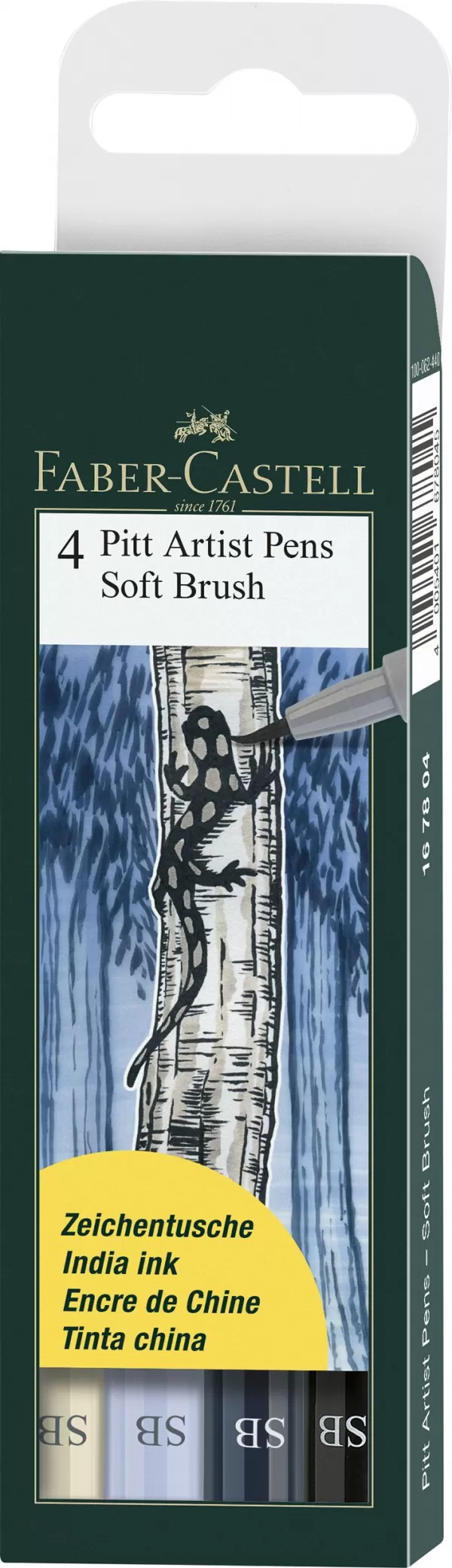 Pitt artist pen soft brush set 4 buc Faber-Castell-1-IMG-slider