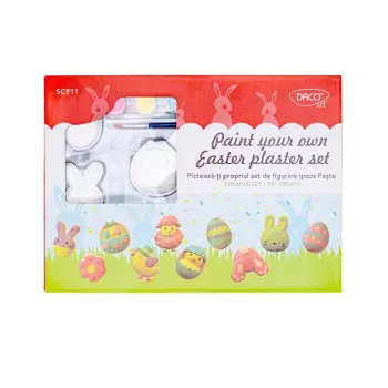 Set creativ Picteaza figurine ipsos Paste, Daco SC911-1