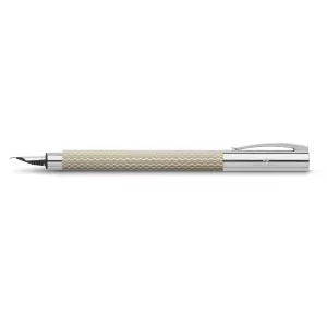 Stilou ambition opart white sand m Faber-Castell-2-IMG-nav