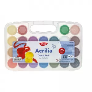 Culori acril 25 culori 20 ml Acrilia DACO CU325-2-IMG-nav