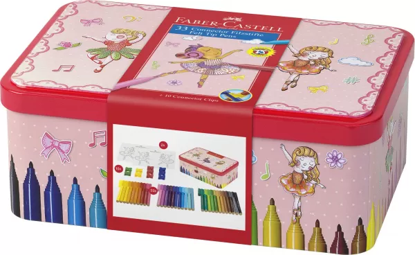 Carioca 33 culori ballerina box connector Faber-Castell-1-IMG-slider