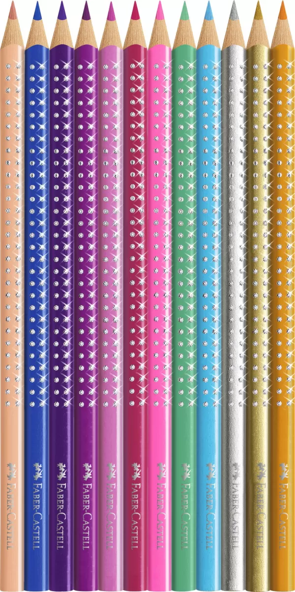 Set cadou 12 creioane colorate sparkle Faber-Castell-3-IMG-slider