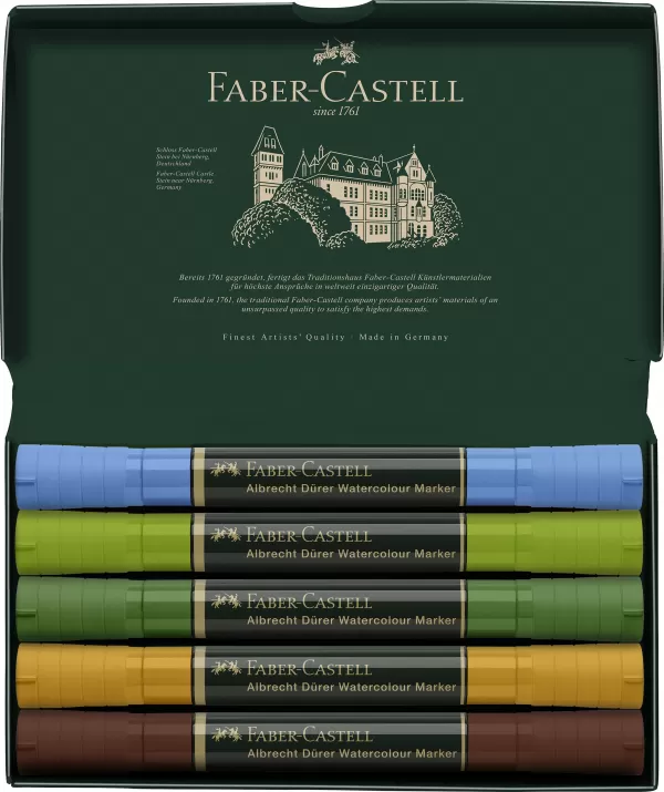 Set 5 markere solubile peisaj a.durer Faber-Castell-2-IMG-slider