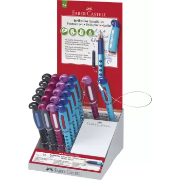 Display 20+2 buc stilou scolar Faber-Castell-1