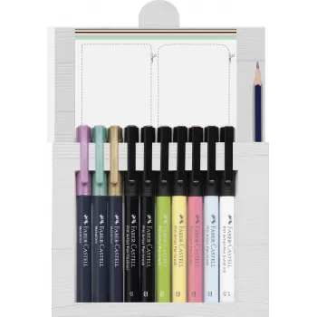 Pitt artist pen caligrafic starter set Faber-Castell-2