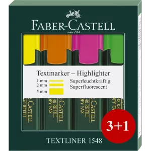 Textmarker set 3+1 1548 Faber-Castell-2-IMG-nav