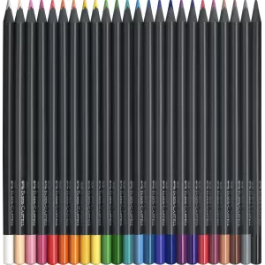 Creioane colorate 24 culori black edition Faber-Castell-3-IMG-nav