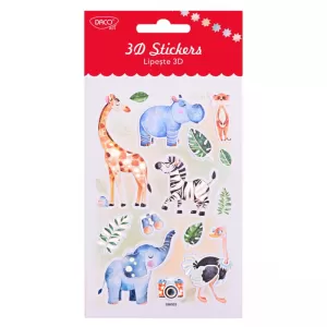 Abtibilduri Animale ZOO - lipeste 3D Daco AB162-1-IMG-nav