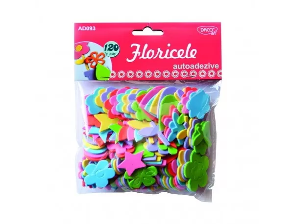 Accesorii craft - AD093 floricele spuma AA DACO-1-IMG-slider