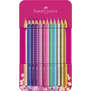 Set cadou 12 creioane colorate sparkle Faber-Castell-1-IMG-nav