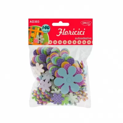 Accesorii craft - AD303 Floricici  spumă AA DACO-img