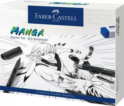 Pitt artist pen manga starter set Faber-Castell-img