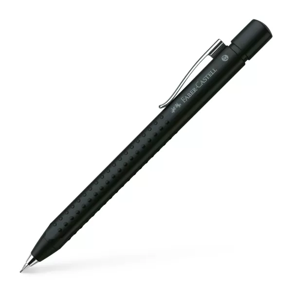 Creion mecanic 0.7mm negru metalizat grip 2011 Faber-Castell-2-IMG-slider