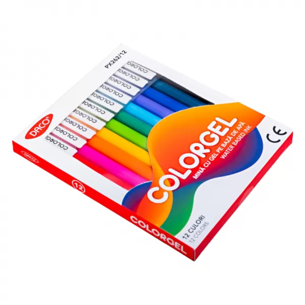 Pix cu gel pe baza de apa color, Colorgel Daco PX262/12-2-IMG-slider