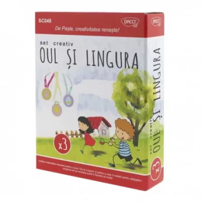 Set creativ Oul &#351;i lingura DACO SC048-img