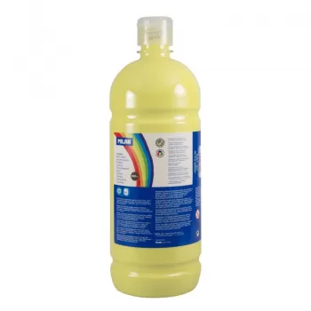 Tempera 1000 ml Milan – galben deschis-1