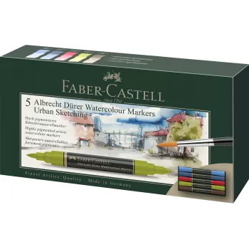 Set 5 markere solubile sketching a.durer Faber-Castell-1