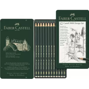 Set design 12 buc creion grafit castell 9000 Faber-Castell-2-IMG-nav