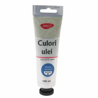 Culori ulei 100 ml DACO Albastru Ceruleum CU4100-img