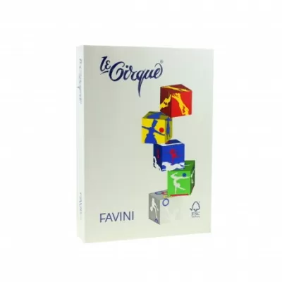 Carton color 160g/mp A4 110 CREM FAVINI-img