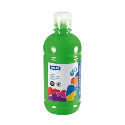 Tempera 500 ml Milan verde deschis-img