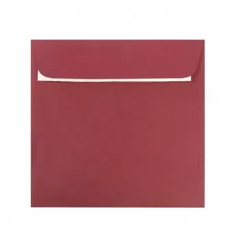 Plic pătrat color bordo 14x14 cm, siliconic Daco PC1414B-1