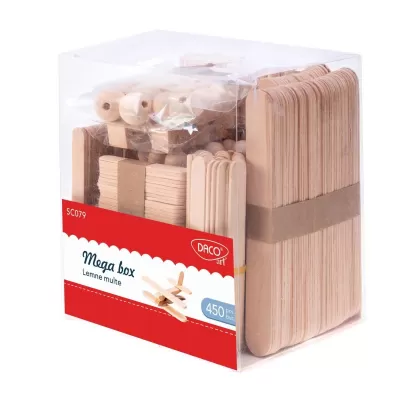 Set Creativ - Mega box - lemne multe Daco SC079-img