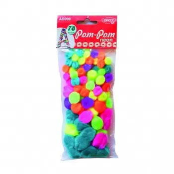 Accesorii craft - AD090 pom pom neon DACO-1