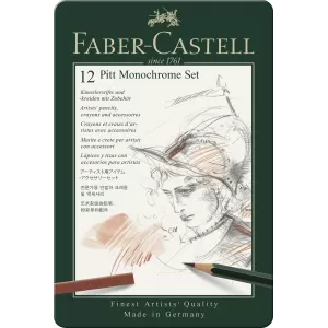 Set pitt monochrome 12 buc nou Faber-Castell-1-IMG-nav