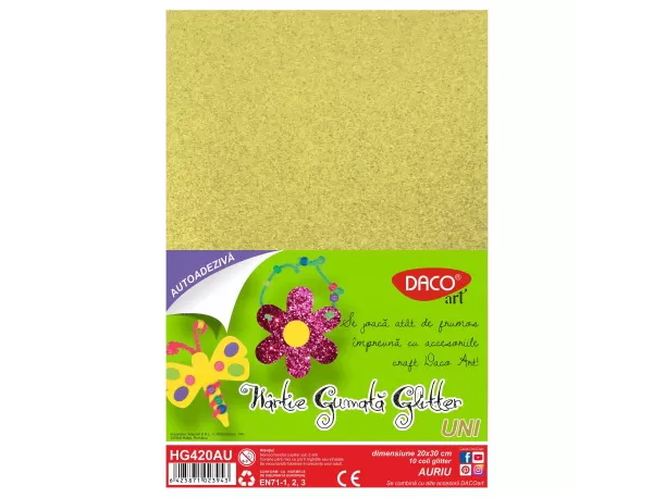 Hârtie gumată AA glitter HG420AU 20X30CM 10COLI DACO-1-IMG-slider