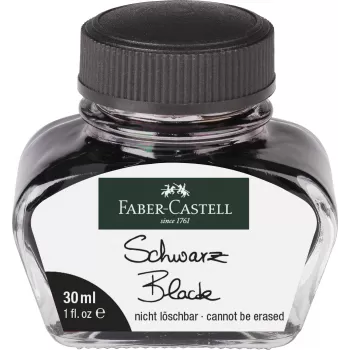 Cerneala 30ml neagra Faber-Castell-1