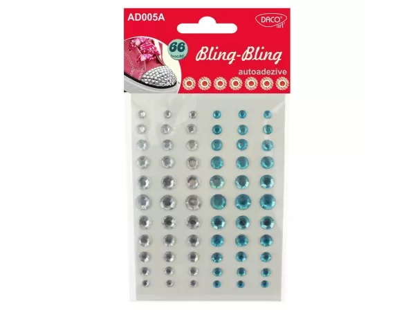 Accesorii craft - AD005 Diamante AutoAdezive Bling Bling albastru-1-IMG-slider