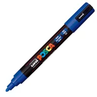 Posca marker UNI Albastru, varf mediu 1.8-2.5 mm PC-5M-2-IMG-slider-mobile