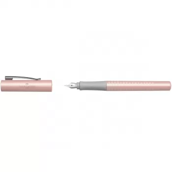 Stilou Faber-Castell grip 2011 pearl rose, penita F (fine)-2