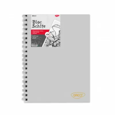 Sketchbook - Bloc schite A4, 120g/mp, 80 file DACO BD412-img