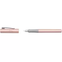 Stilou Faber-Castell grip 2011 pearl rose, penita F (fine)-2-IMG-slider-mobile