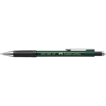 Creion mecanic 0.7mm verde grip 1347 Faber-Castell-1