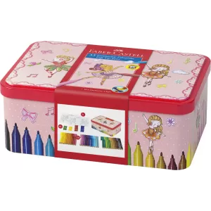 Carioca 33 culori ballerina box connector Faber-Castell-1-IMG-nav