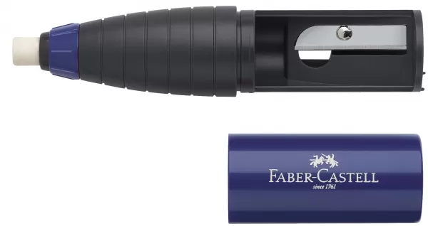 Ascutitoare cu radiera rosie/albastra Faber-Castell-2-IMG-slider