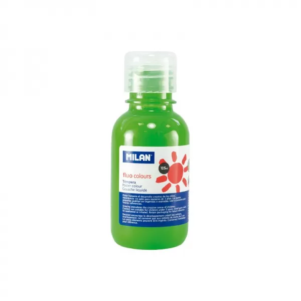 Tempera 125 ml Milan  verde FLUO 034461-1-IMG-slider