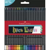 Creioane colorate 24 culori black edition Faber-Castell-1-IMG-slider-mobile