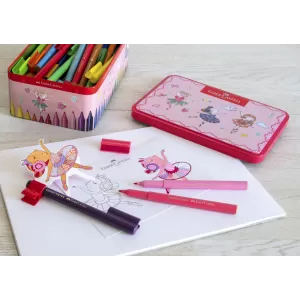 Carioca 33 culori ballerina box connector Faber-Castell-3-IMG-nav