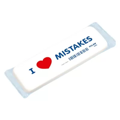 Radiera din cauciuc sintetic I♥Mistakes Milan-img