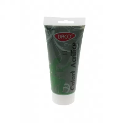 Culori acrilice 200 ml - Verde Mediu - Daco CU3200VM-img