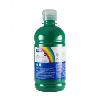 Tempera 500 ml Milan verde inchis-1