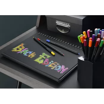 Creioane colorate 36 culori black edition Faber-Castell-2