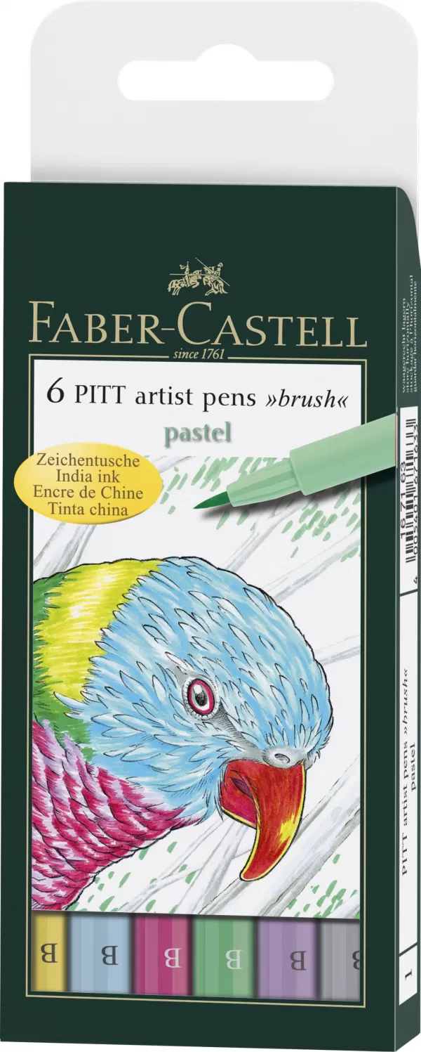 Pitt artist pen set 6 buc pastel Faber-Castell-1-IMG-slider