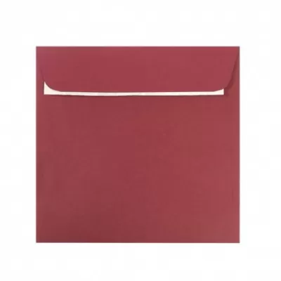 Plic p&#259;trat color bordo 14x14 cm, siliconic Daco PC1414B-img