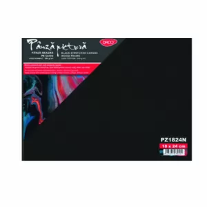 Panza pictura neagra pe sasiu 18x24 cm Daco-3-IMG-nav